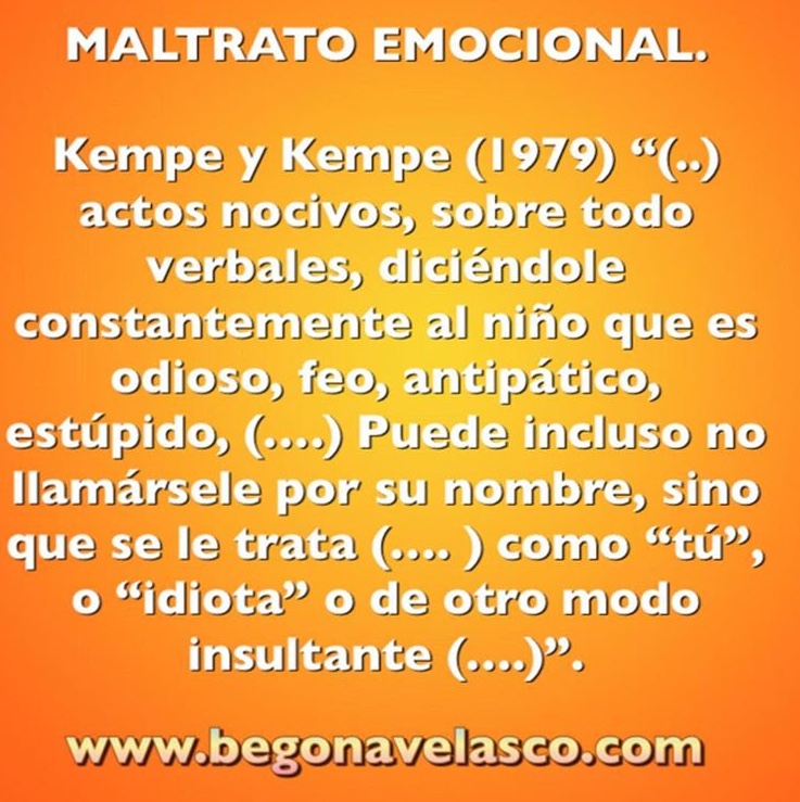 EL MALTRATO EMOCIONAL.